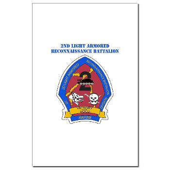 2LARB - M01 - 02 - 2nd Light Armored Reconnaissance Bn with text - Mini Poster Print - Click Image to Close